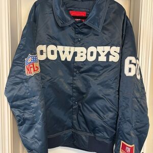 NFL Originals Blue Jacket with Red Patch